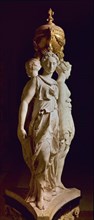 PILON GERMAIN
MONUMENTO FUNERARIO PARA EL CORAZON DE ENRIQUE II-1559
PARIS, MUSEO