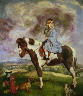 Zuloaga, The Duchess of Alba as a child
