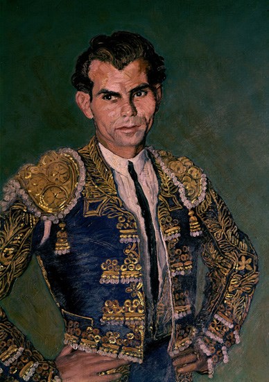 ZULOAGA IGNACIO 1870-1945
DOMINGO ORTEGA 1945- DETALLE
MADRID, COLECCION DOMINGO