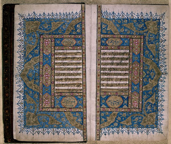 MANUSC-CORAN CON COMENTARIOS INTERLINEADOS EN PERSA-S XVIII
MADRID, BIBLIOTECA