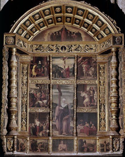 FERNANDEZ PEDRO
RETABLO DE STA ELENA S XVI
GERONA, CATEDRAL
GERONA