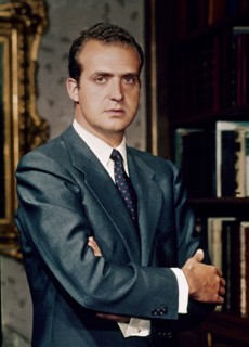 Portrait of Juan Carlos, King of Spain