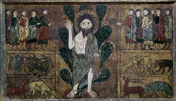 S JUAN BAUSTISTA-RETABLO DE GESERA-S XIII-ROMANICO
BARCELONA, MUSEO DE ARTE