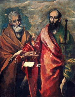 Le Greco, Saint Paul et saint Pierre