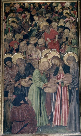 MARTORELL BERNAT 1400?/50
MILAGRO DE PANES Y PECES
BARCELONA, MUSEO DEL ENCAJE
BARCELONA

This