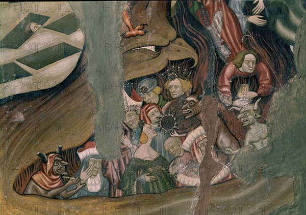 MUR RAMON
RETABLO DE GUIMERA-EL INFIERNO - S XV
VICH, MUSEO EPISCOPAL
BARCELONA

This image is