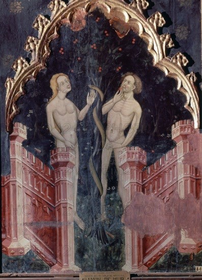 MUR RAMON
RETABLO DE GUIMERA-ADAN Y EVA - S XV
VICH, MUSEO EPISCOPAL
BARCELONA

This image is