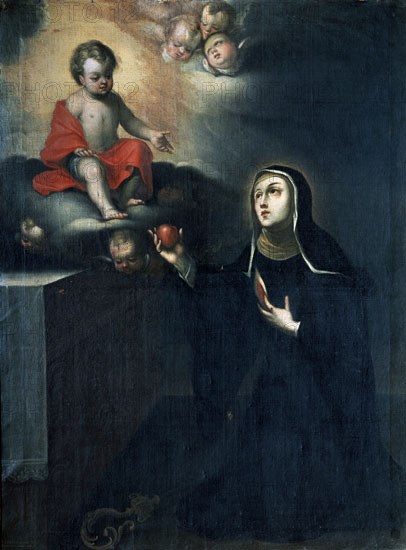 VAZQUEZ CEBALLO
STA TERESA CON EL NINO
BOGOTA, MUSEO SANTA CLARA
COLOMBIA

This image is not