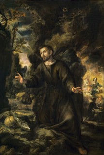 Valdes Leal, Saint Ignace de Loyola in Manresa