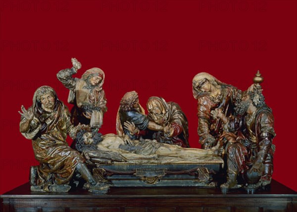 JUNI JUAN DE 1507/77
ENTIERRO DE CRISTO - ESCULTURA RENACENTISTA -1539-1544
VALLADOLID, MUSEO