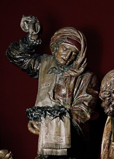JUNI JUAN DE 1507/77
ENTIERRO DE CRISTO - ESCULTURA RENACENTISTA -1539-1544 - DET MARIA