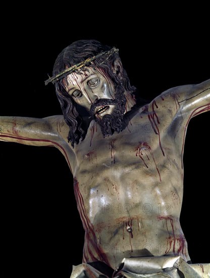 FERNANDEZ GREGORIO 1576/1636
CRISTO DE LA LUZ - DETALLE- S XVII ESCULTURA BARROCA- MADERA
