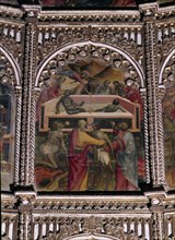 FLORENTINO NICOLAS
RETABLO MAYOR-PISCINA PROBATICA -CURACION DEL PARALITICO DE LA PISCINA- MILAGRO