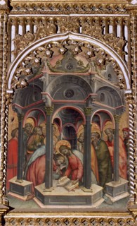 Florentino, Jésus au temple avec les Juifs