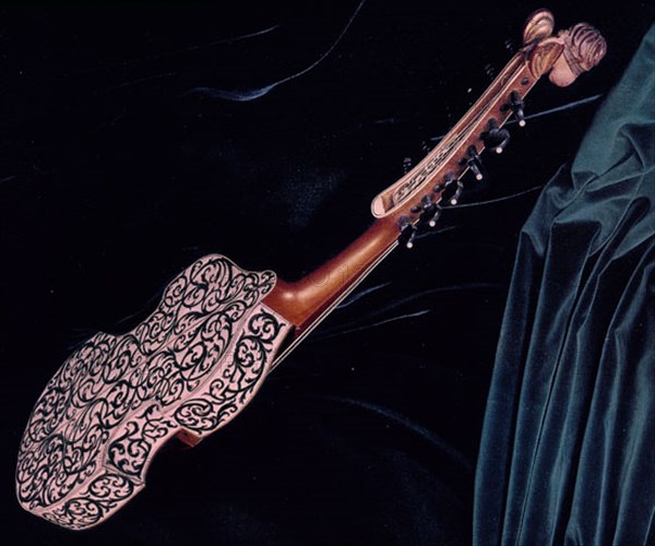 KLOTZ MATHIAS
VIOLA DE AMOR 1672
COPENHAGUE, GALERIA DE INSTRUMENTOS
DINAMARCA

This image is