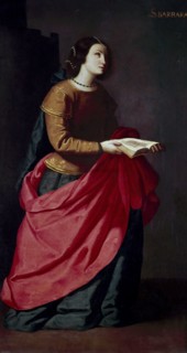 Zurbaran, Saint Barbara