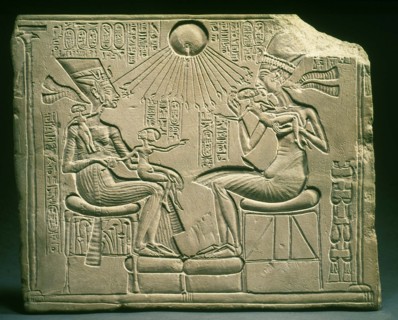 Akhenaten and Nefertiti