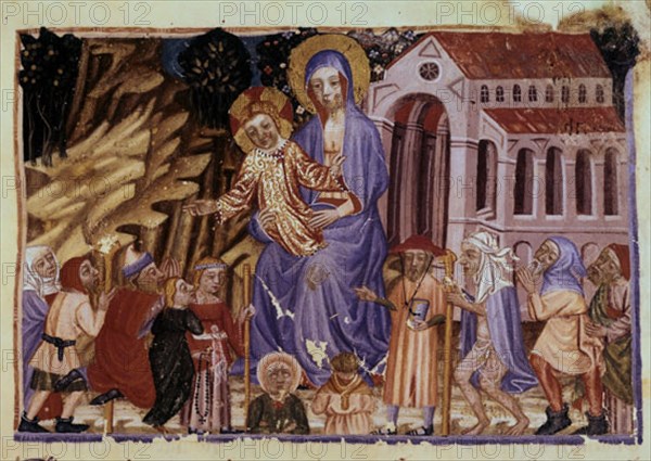 LLIBRE VERMELL-LIBRO ROJO DE LOS PEREGRINOS-1399-VIRGEN DE MONTSERRAT-LITERATURA