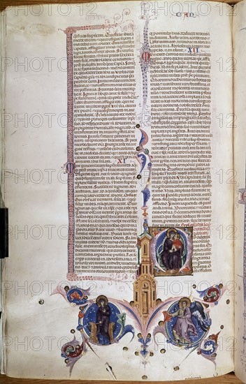 Bible of Bolognese art
13th century
Given to Philip IV
Library of el Escorial Monastery

This