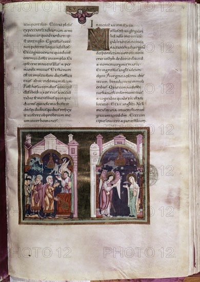 CODEX AUREUS-FOL 94-VIT 17        BORD 1569
SAN LORENZO DEL ESCORIAL,