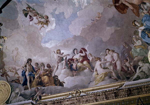 MENGS ANTON RAFAEL 1728/1779
SALA GASPARINI-JUPITER VENUS Y LAS 3 GRACIAS DT
MADRID, PALACIO