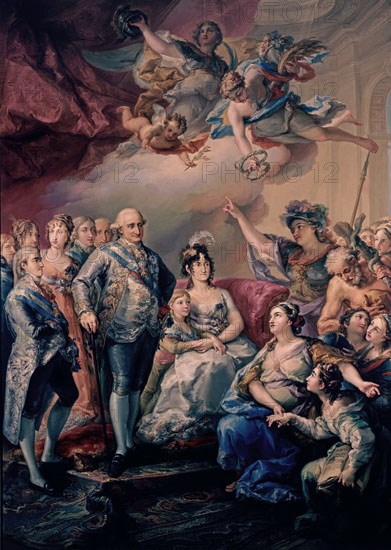 LOPEZ VICENTE 1772/1850
EN CONMEMORACION A LA VISITA CARLOS IV A LA UNIVERSIDAD DE