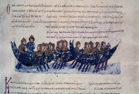 SKYLLITZES
CODICE MATRITENSE-CONQUISTA DE CRETA POR ARABE
MADRID, BIBLIOTECA
