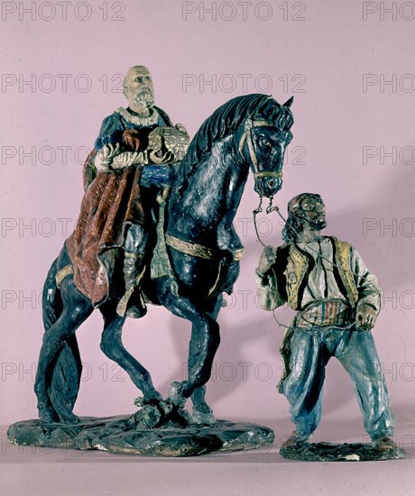 FIGURA DE BARRO-REY MAGO- PROCEDE DE MURCIA
MADRID, MUSEO PUEBLO ESPANOL
MADRID

This image is