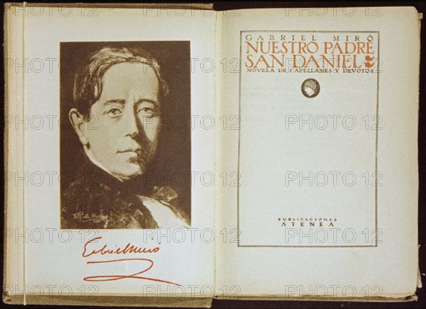MIRO GABRIEL
PORTADA-CONTRAPORTADA DEL LIBRO NUESTRO PADRE SAN DANIEL-NOVELA DE CAPELLANES Y