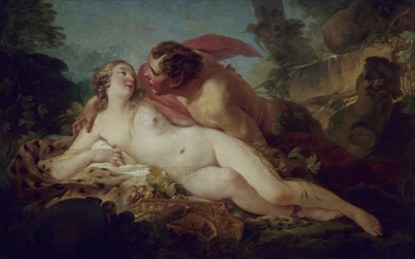 ANONIMO FRANCES
NINFA Y SATIRO - S XVIII - BARROCO FRANCES
MADRID, MUSEO DEL