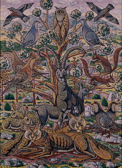 ZABALETA RAFAEL 1907/60
ANIMALES
MADRID, COLECCION PARTICULAR
MADRID

This image is not