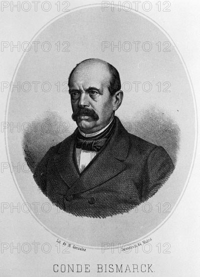 GONZALEZ N
LITOGRAFIA - EL CONDE BISMARCK (1815-98)
MADRID, BIBLIOTECA NACIONAL
MADRID

This