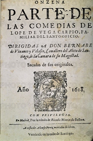 LOPE DE VEGA FELIX 1562/1635
PARTE DE LAS COMEDIAS
MADRID, ACADEMIA DE LA LENGUA
MADRID

This