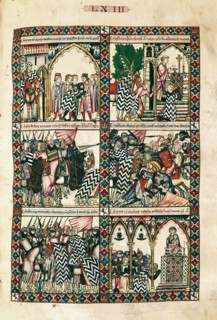 Santa Maria Canticle, The Virgin Mary saving a rider at the battle of San Esteban de Gormaz