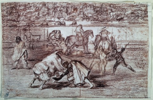 Goya, Pepe Illo détournant l'attention du taureau