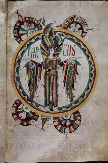 DIACONO JUAN
BIBLIA SACRA ANO 920-VISIGOTICA - ILUSTRACION- SAN MARCOS
LEON, CATEDRAL