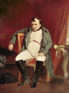 Delaroche, Napoleon in Fontainebleau on March 31, 1814