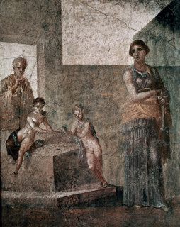 Timomaque de Byzance, Médée s'apprêtant à tuer ses enfants