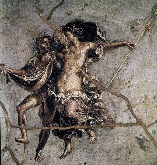 R-FRESCO POMPEYANO-VENUS Y DIONISOS
NAPOLES, MUSEO ARQUEOLOGICO NACIONAL
ITALIA

This image is