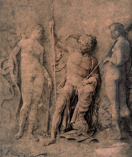MANTEGNA ANDREA 1431/1506
VENUS MARTE Y DIANA
LONDRES, BRITISH MUSEUM
INGLATERRA

This image