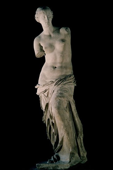 VENUS DE MILO - ARTE HELENISTICO
PARIS, MUSEO LOUVRE-INTERIOR
FRANCIA