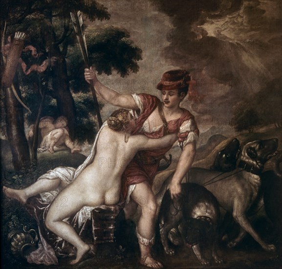 TIZIANO 1485/1576
ADONIS Y VENUS
ROMA, PALACIO BARBERINI
ITALIA

This image is not