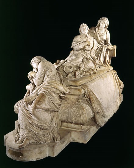 GIRARDON FRANCOIS 1628/1715
TUMBA DE RICHELIEU - 1675-94 - MARMOL - BARROCO FRANCES
PARIS,