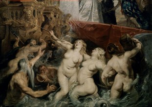 RUBENS PETRUS PAULUS 1577/1640
DESEMBARCO DE MARIA DE MEDICIS-CONJ Nº 20803
PARIS, MUSEO