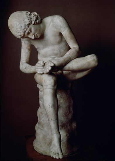 EL ESPINARIO-S III A JC.ARTE HELENISTICO
FLORENCIA, GALERIA DE LOS UFFIZI
ITALIA