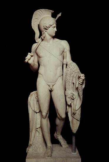 THORVALDSEN BERTEL 1770/1844
JASON CON EL VELLOCINO DE ORO- 1803-EJEMPLO DEPURADO DEL