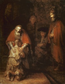 Rembrandt, Le retour du fils prodigue