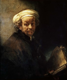 Rembrandt, Autoportrait