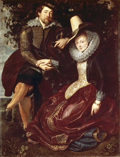 RUBENS PETRUS PAULUS 1577/1640
RUBENS E ISABELLA BRANT - S XVII
MUNICH, ANTIGUA