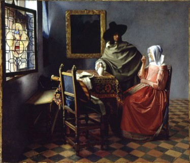 Vermeer, Le verre de vin